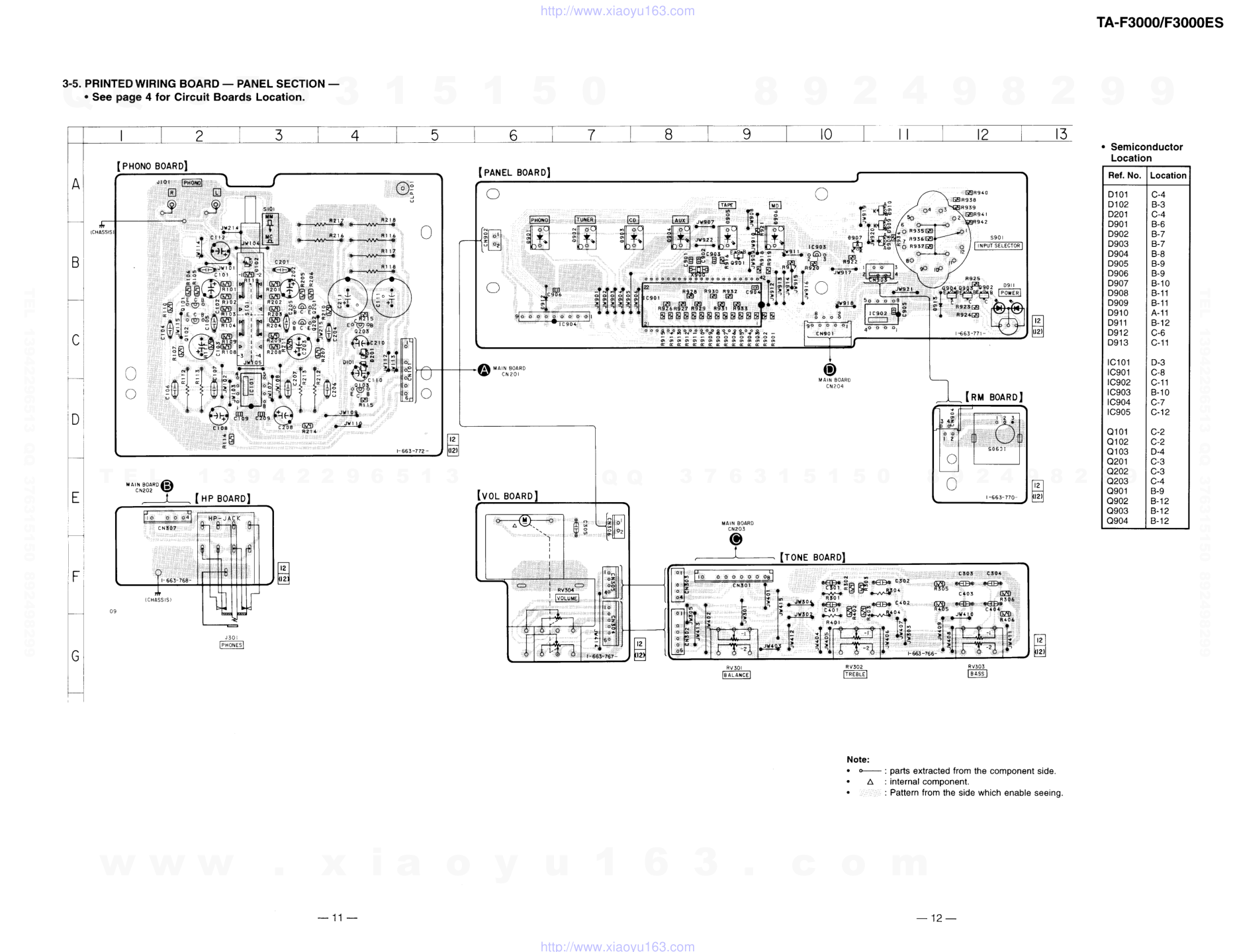 索尼SONY TA-F3000ES音响电路原理图-6