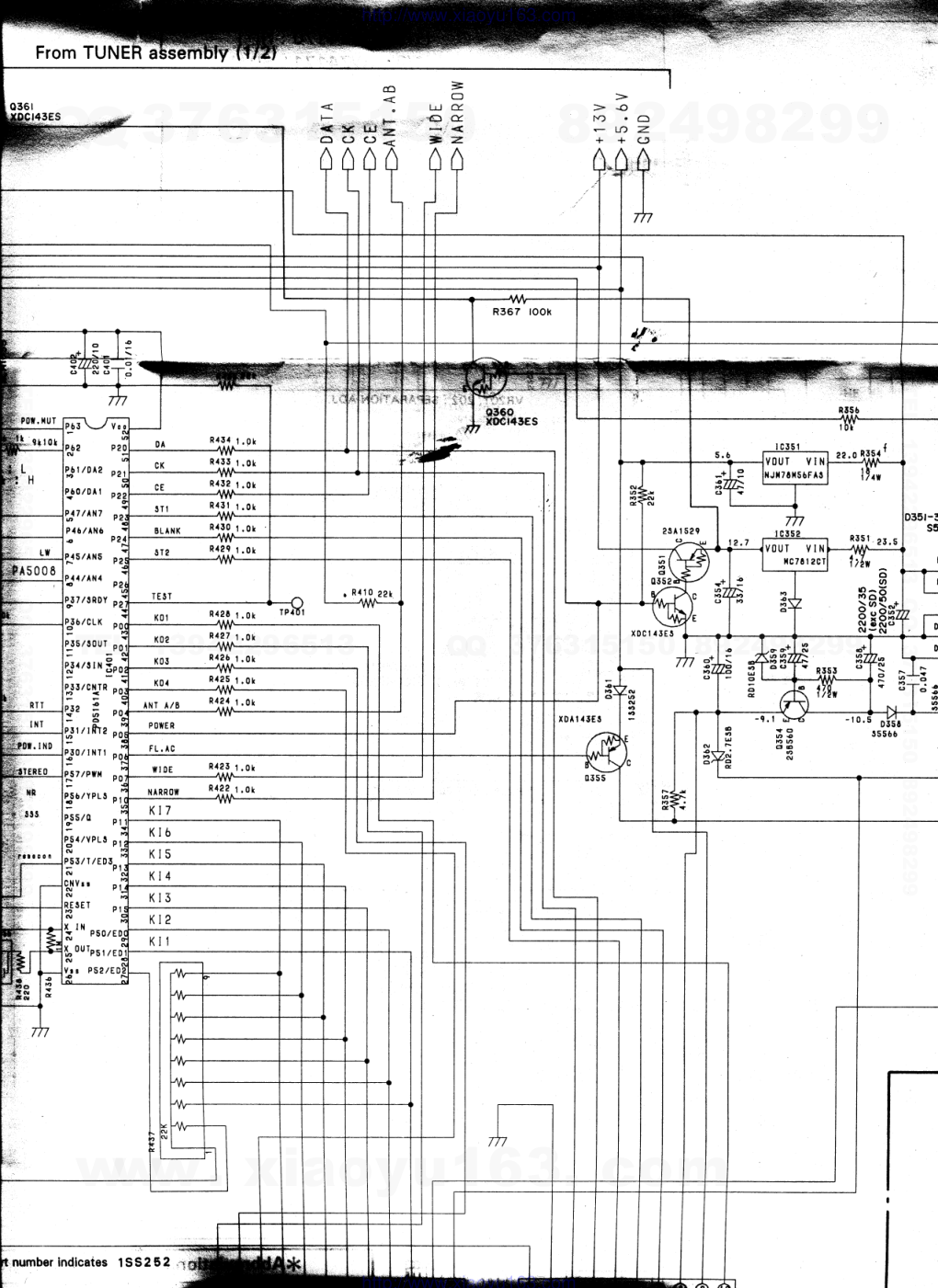 先锋PIONEER F-401L音响电路图-9 先锋PIONEER F-401L音响电路图-9