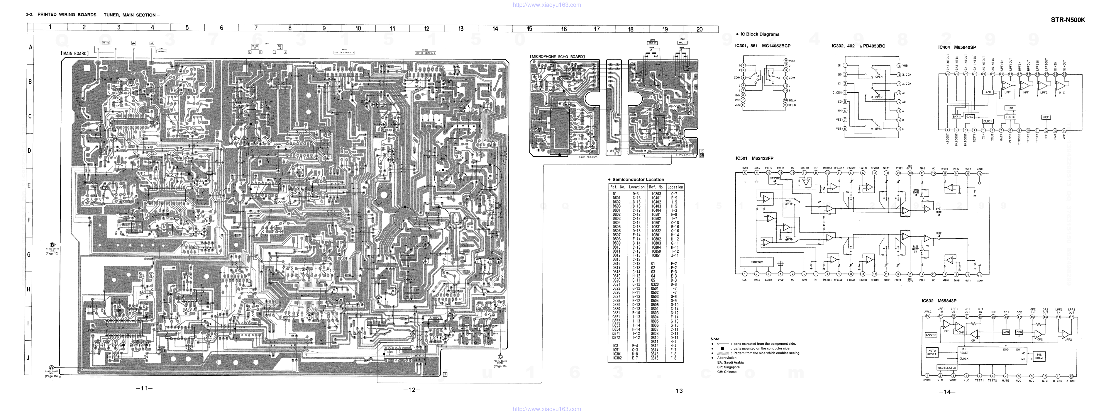 索尼SONY STR-N500K音响电路原理图-6