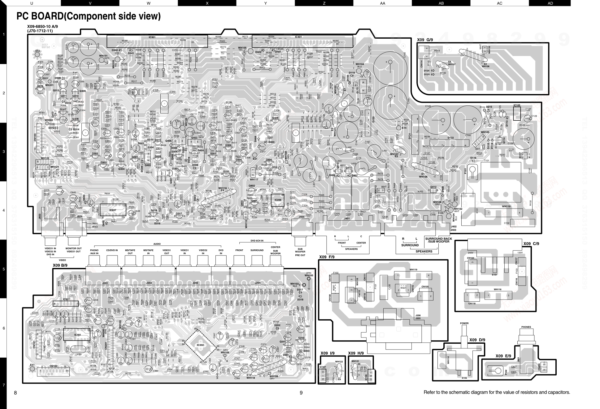 建伍KENWOOD KRF-V4080D-S音视频播放机维修手册-5 建伍KENWOOD KRF-V4080D-S音视频播放机维修手册-5