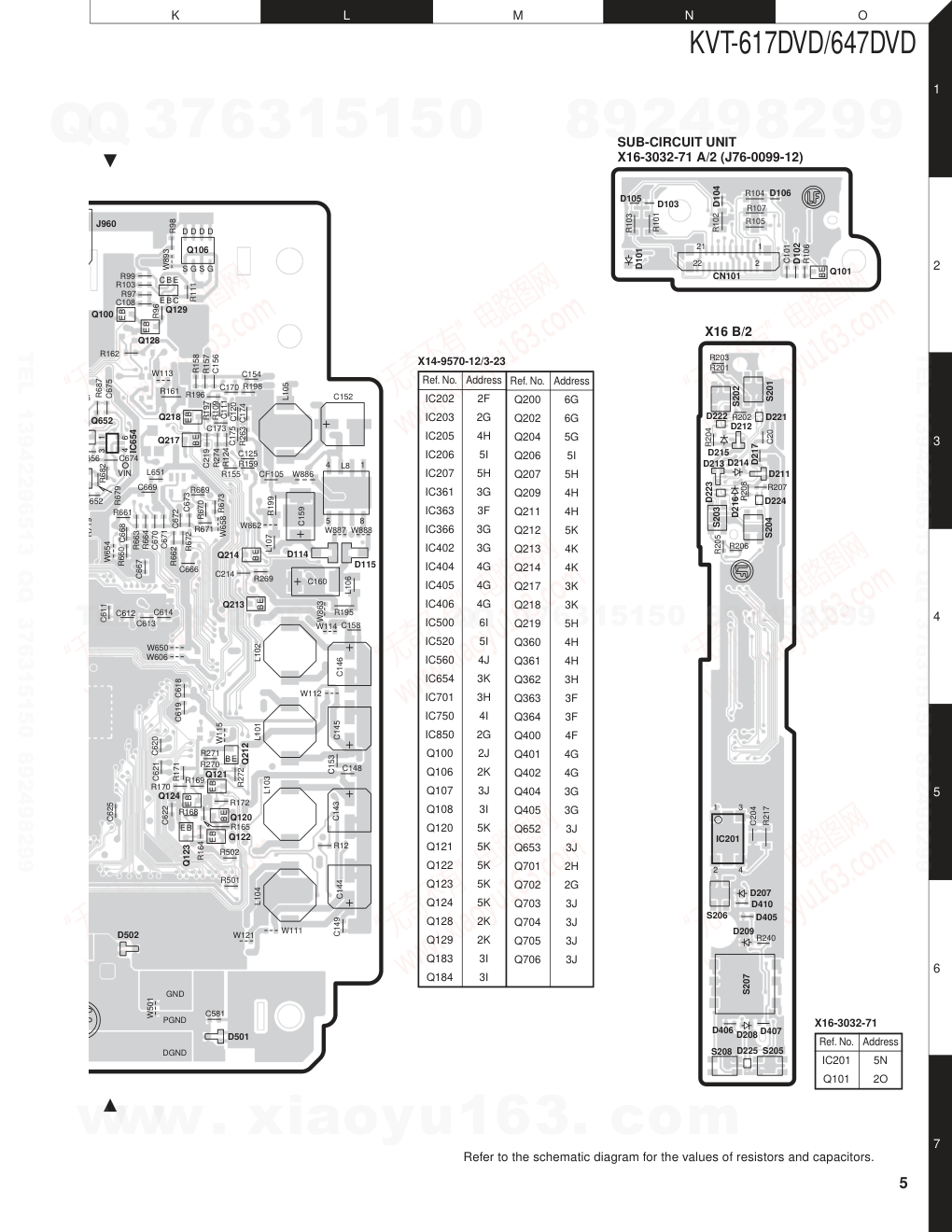 建伍KENWOOD KVT-617DVD播放器电路原理图-4 建伍KENWOOD KVT-617DVD播放器电路原理图-4