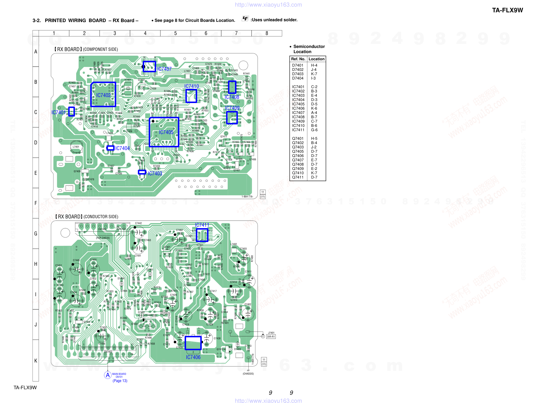 索尼SONY TA-FLX9W音响电路原理图 ver1.0-8 索尼SONY TA-FLX9W音响电路原理图 ver1.0-8