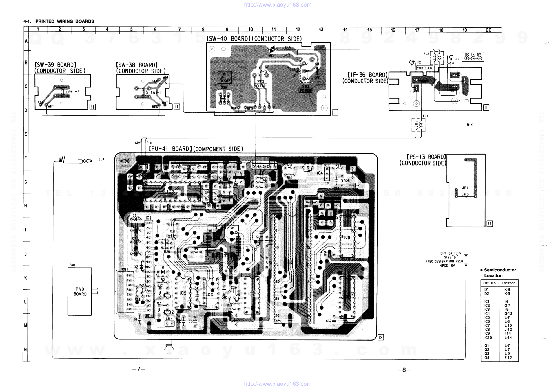 索尼SONY HB-A5000音响电路图-6 索尼SONY HB-A5000音响电路图-6