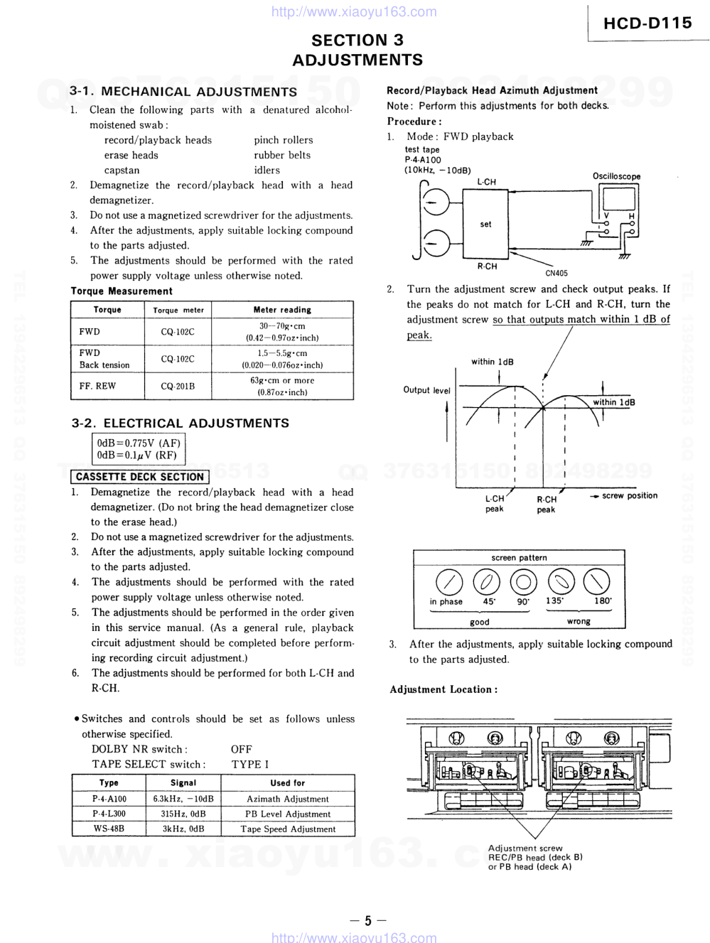 索尼SONY HCD-D115音响图纸-4 索尼SONY HCD-D115音响图纸-4