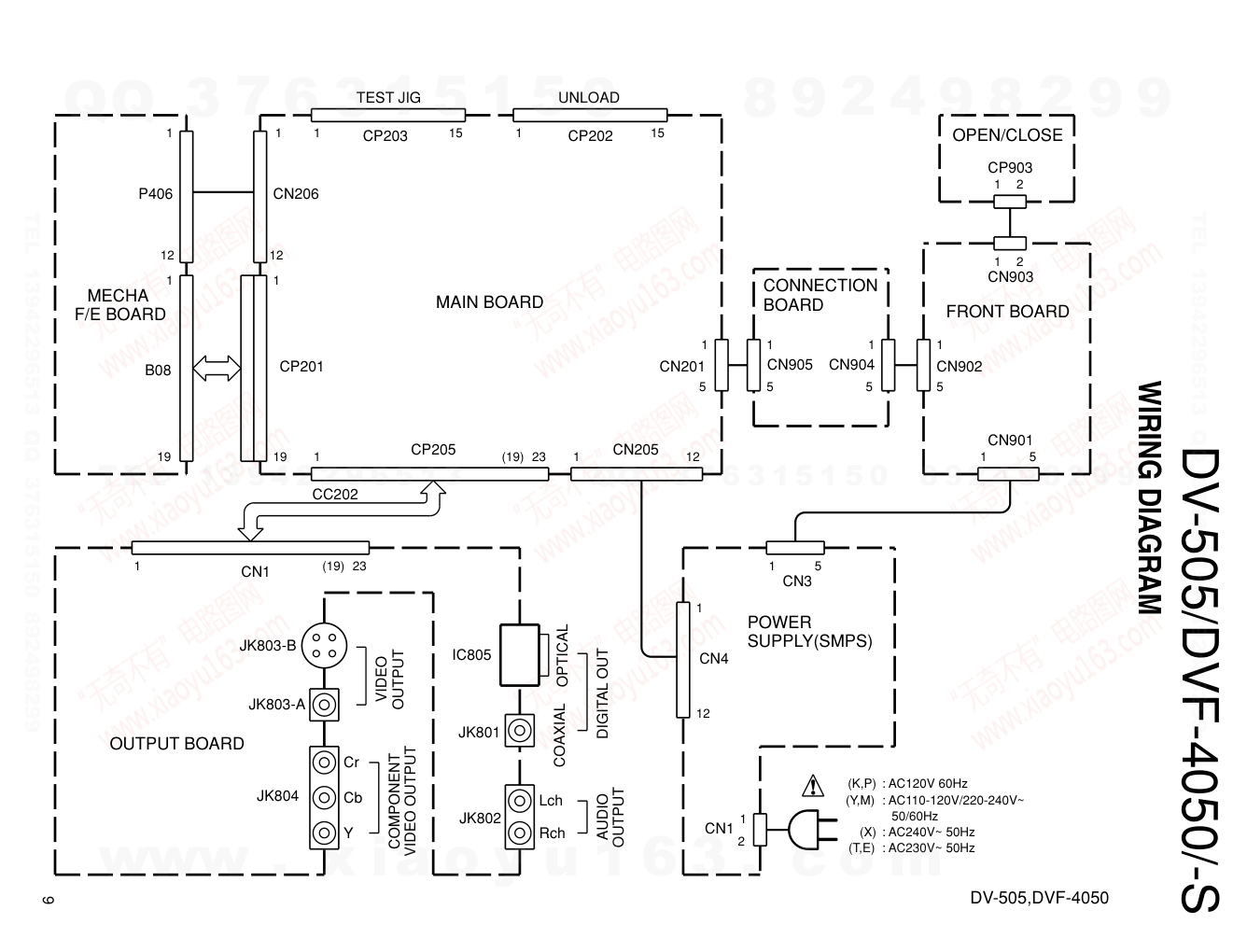 建伍KENWOOD DVF-R4050 CDDVD播放机维修手册-8 建伍KENWOOD DVF-R4050 CDDVD播放机维修手册-8