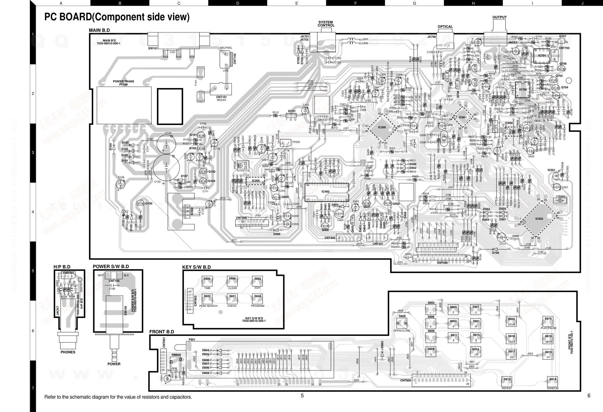 建伍KENWOOD DPF-3030E CD播放机维修手册-4