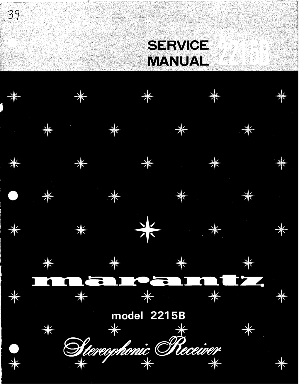 马兰士MARANTZ 2215B音响服务手册-0