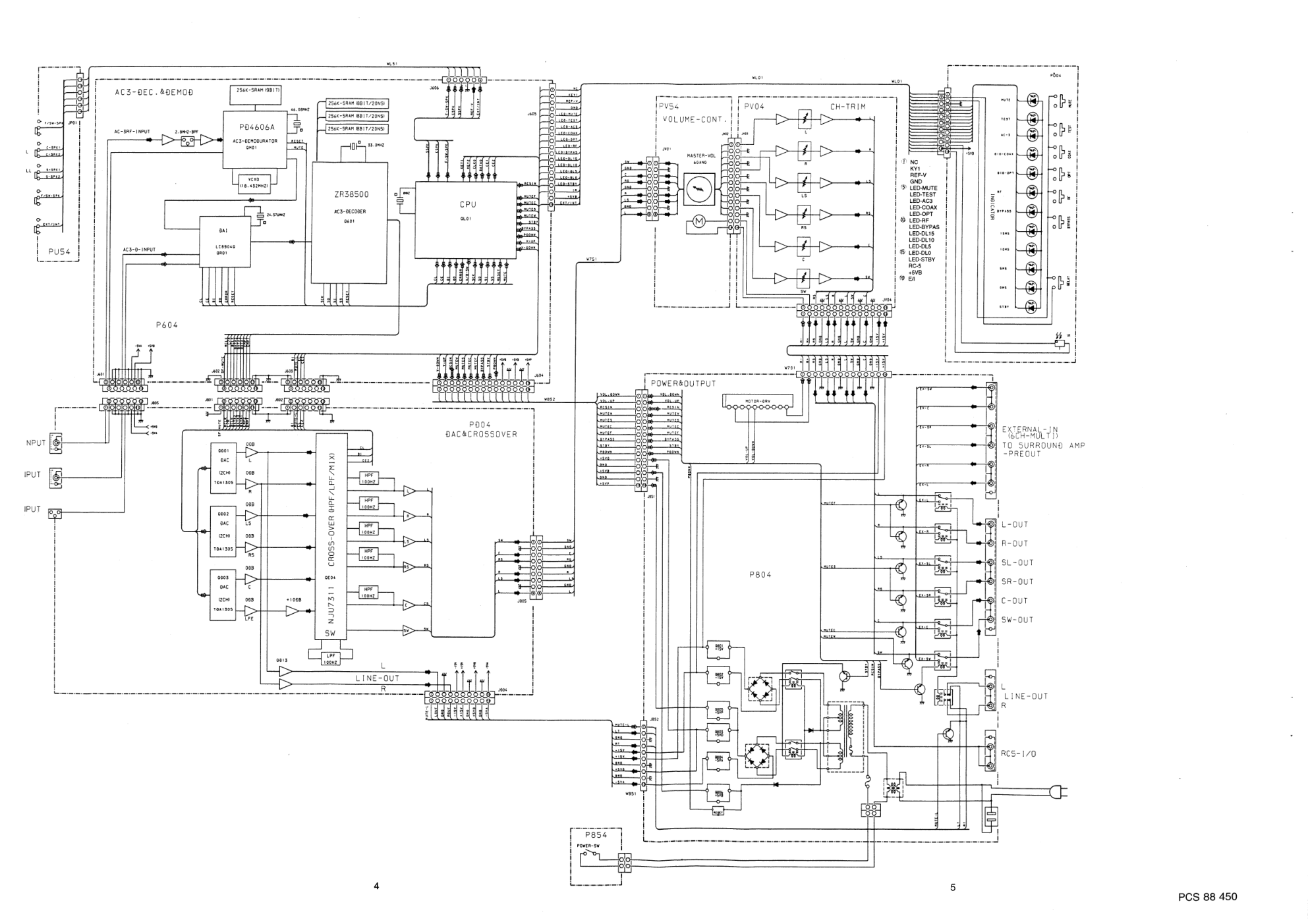 马兰士MARANTZ DP87002B音响电路图-5