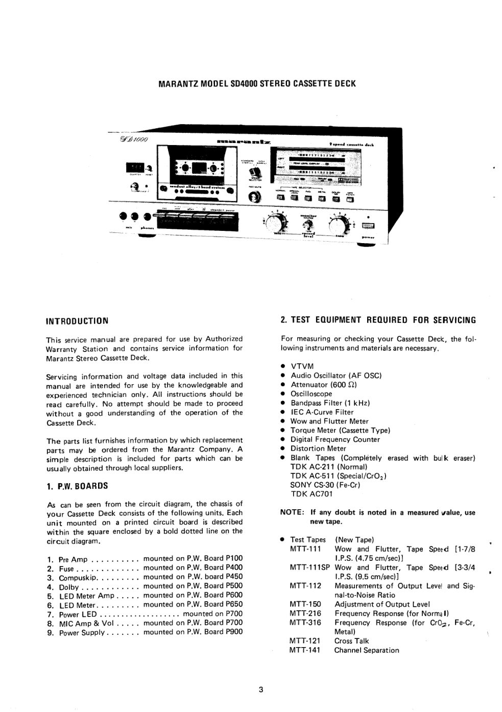 马兰士MARANTZ SD4000音响电路图-3