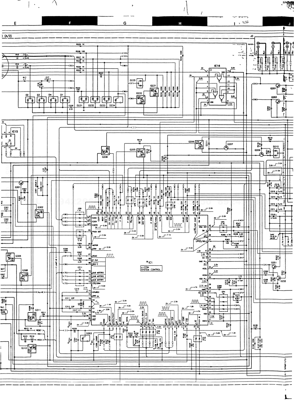 建伍KENWOOD KRC-903磁带录放机维修手册-8 建伍KENWOOD KRC-903磁带录放机维修手册-8