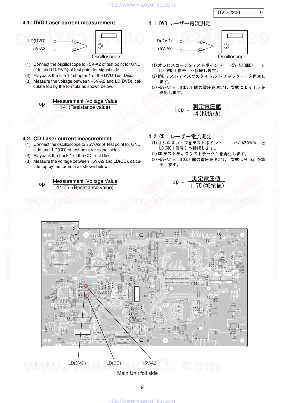 天龙DENON DVD-2200 DVDCD播放器电路图-8