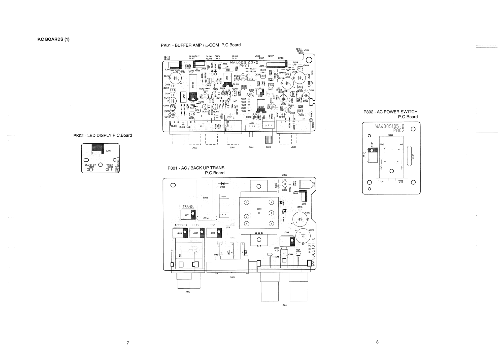 马兰士MARANTZ MA700U音响电路图-6 马兰士MARANTZ MA700U音响电路图-6