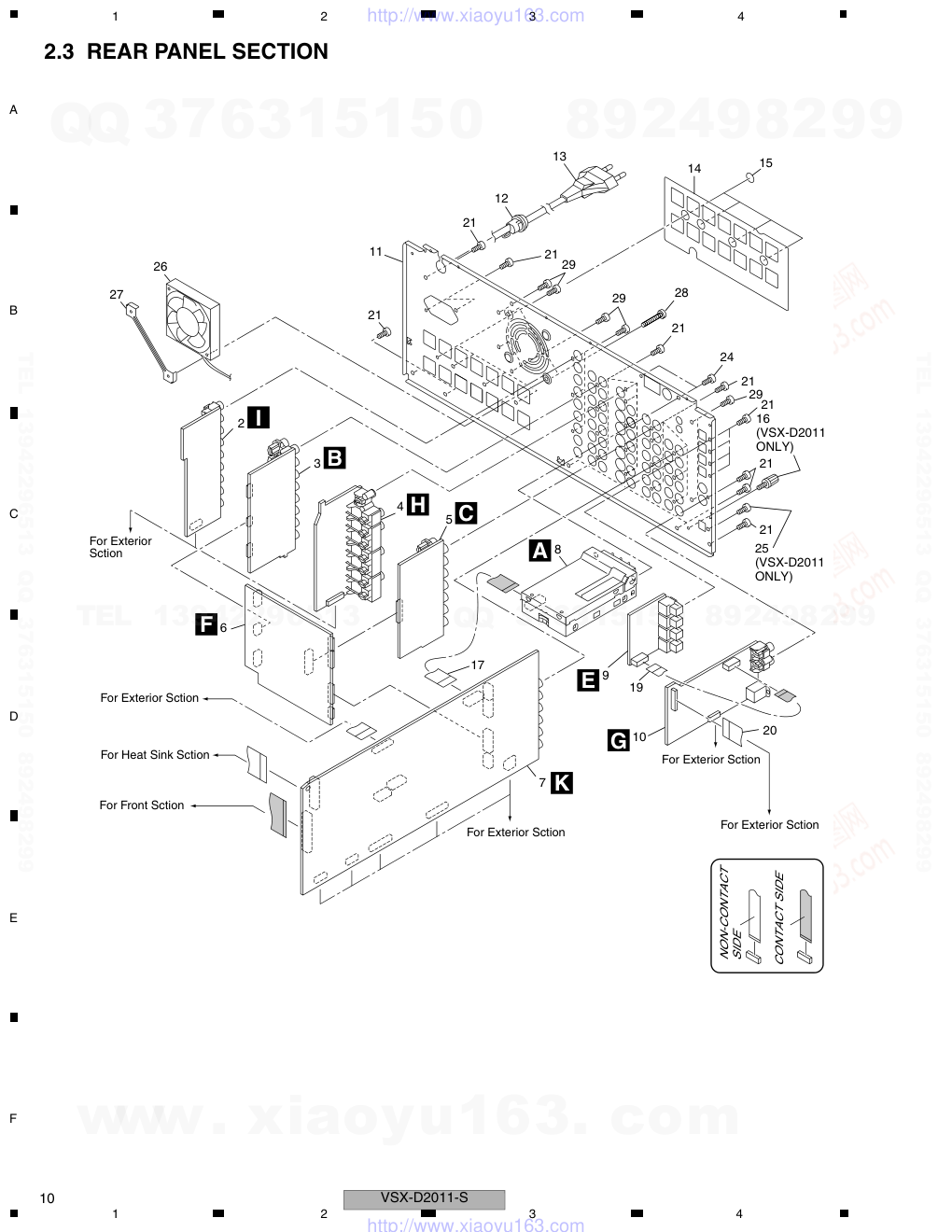 先锋PIONEER VSX-D1011-K电路图-9 先锋PIONEER VSX-D1011-K电路图-9
