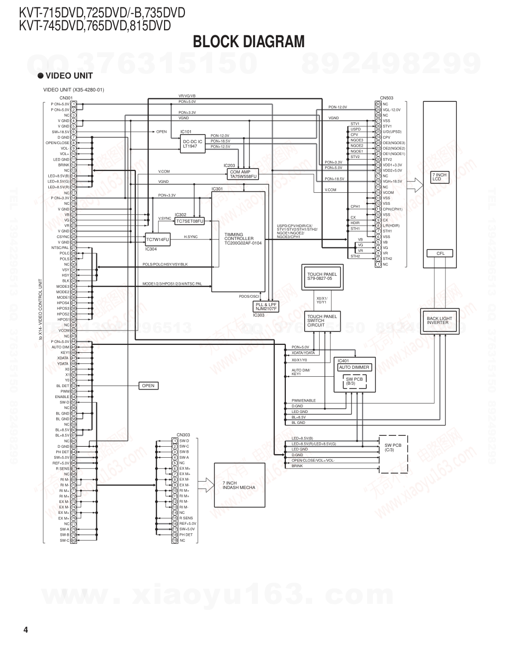 建伍KENWOOD KVT-715DVD播放器电路原理图-3