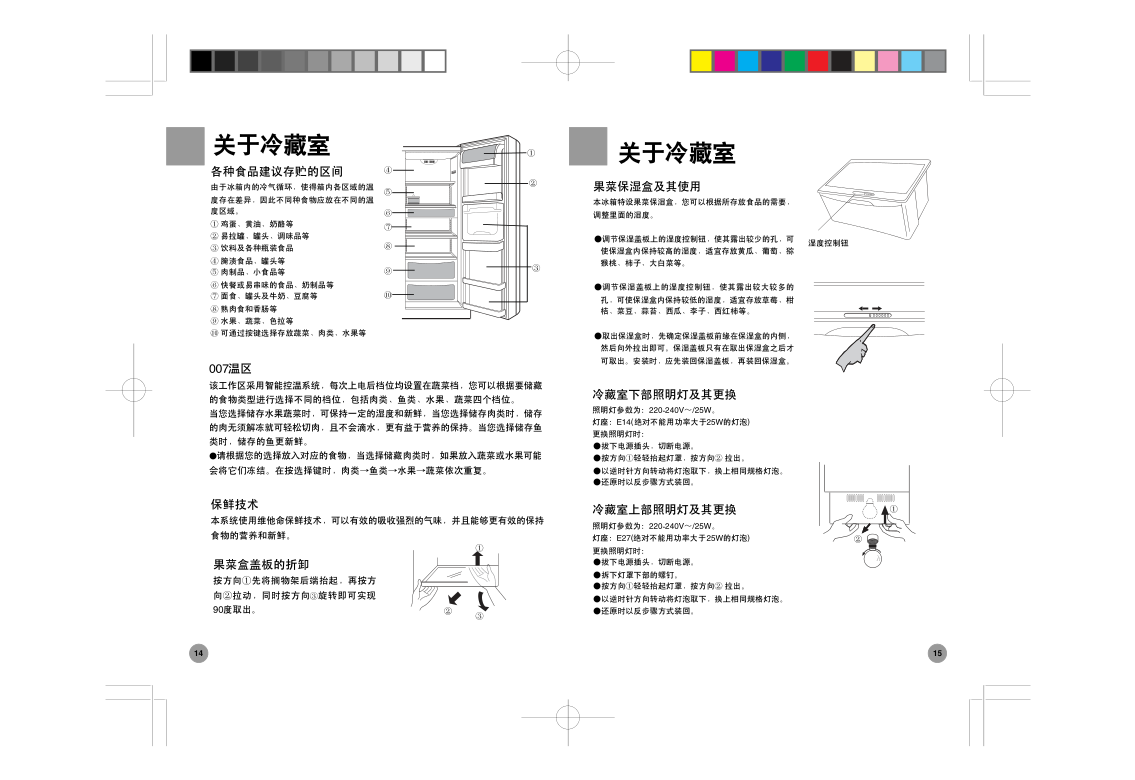 海尔冰箱BCD-551WE使用说明书-8 海尔冰箱BCD-551WE使用说明书-8