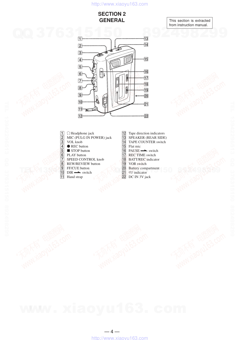索尼SONY TCS-60DV电路图-3 索尼SONY TCS-60DV电路图-3