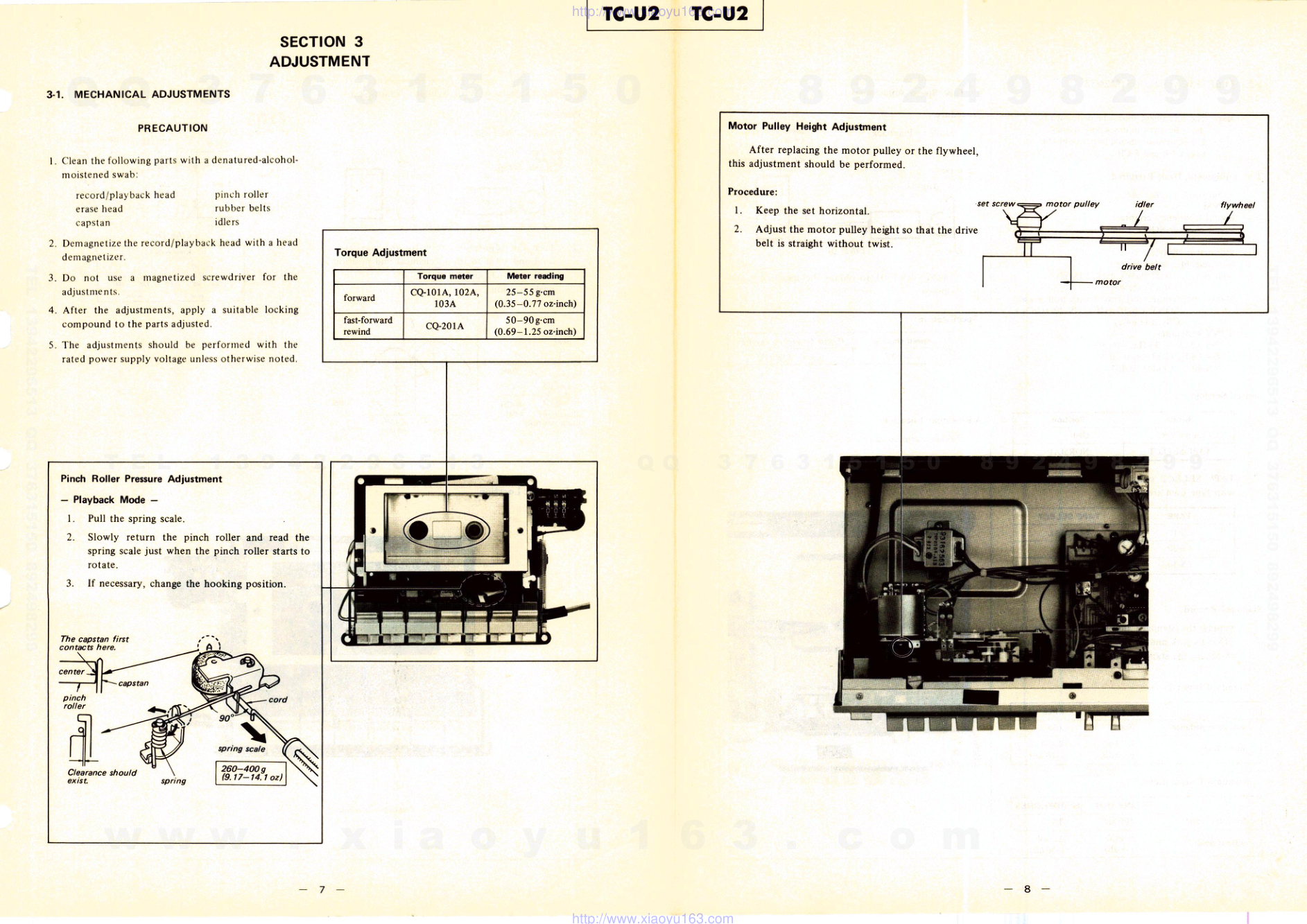 索尼SONY TC-U2电路图-4 索尼SONY TC-U2电路图-4