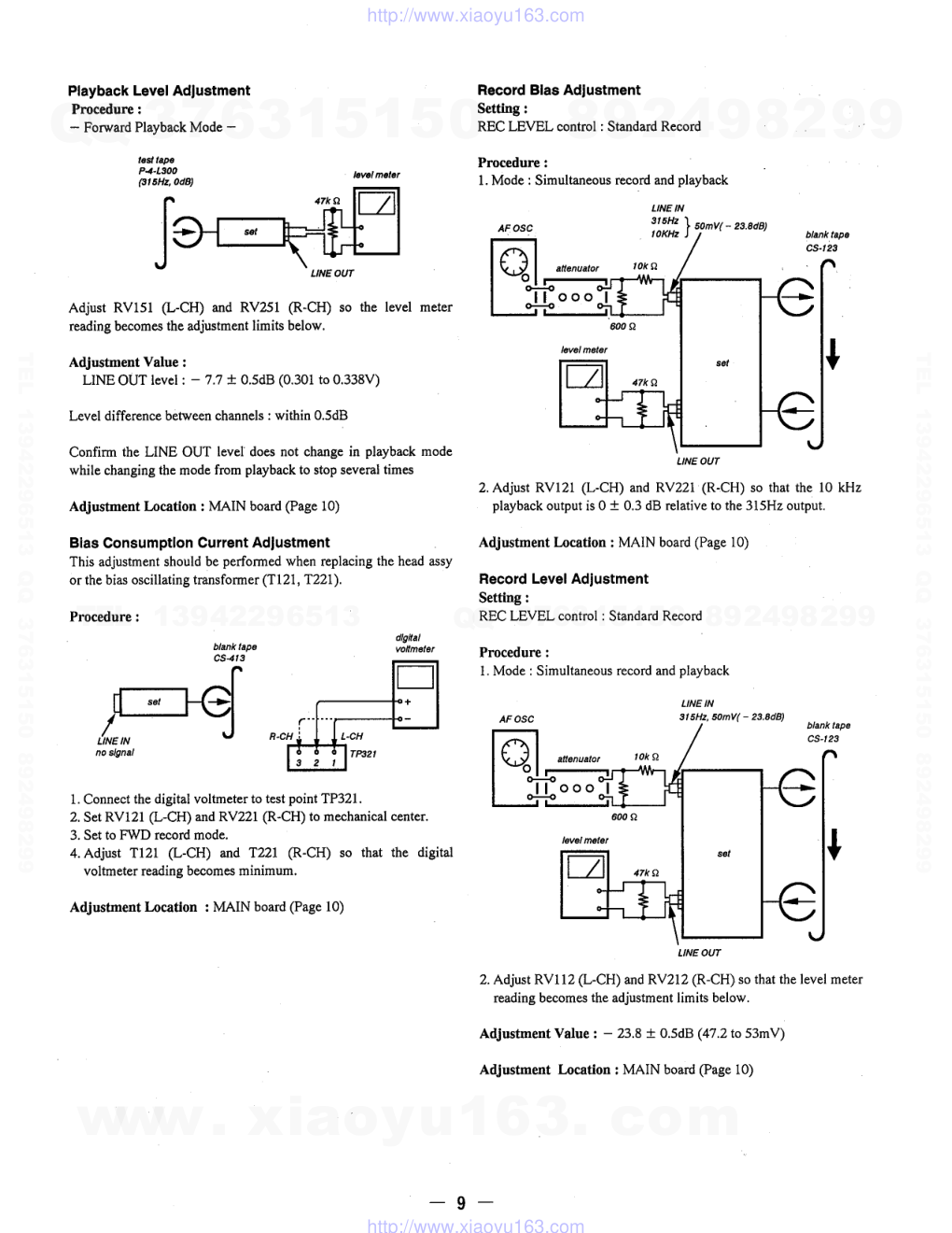 索尼SONY TC-KA1ESA电路图-6 索尼SONY TC-KA1ESA电路图-6