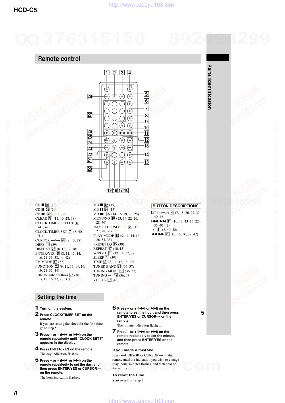 索尼SONY HCD-C5音响图纸-7