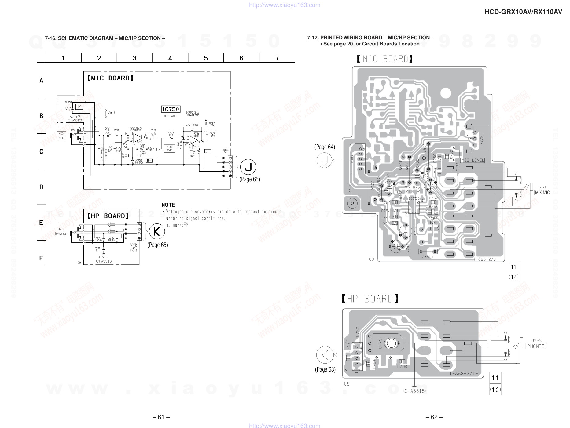 索尼SONY HCD-GRX10AV音响电路图-9 索尼SONY HCD-GRX10AV音响电路图-9
