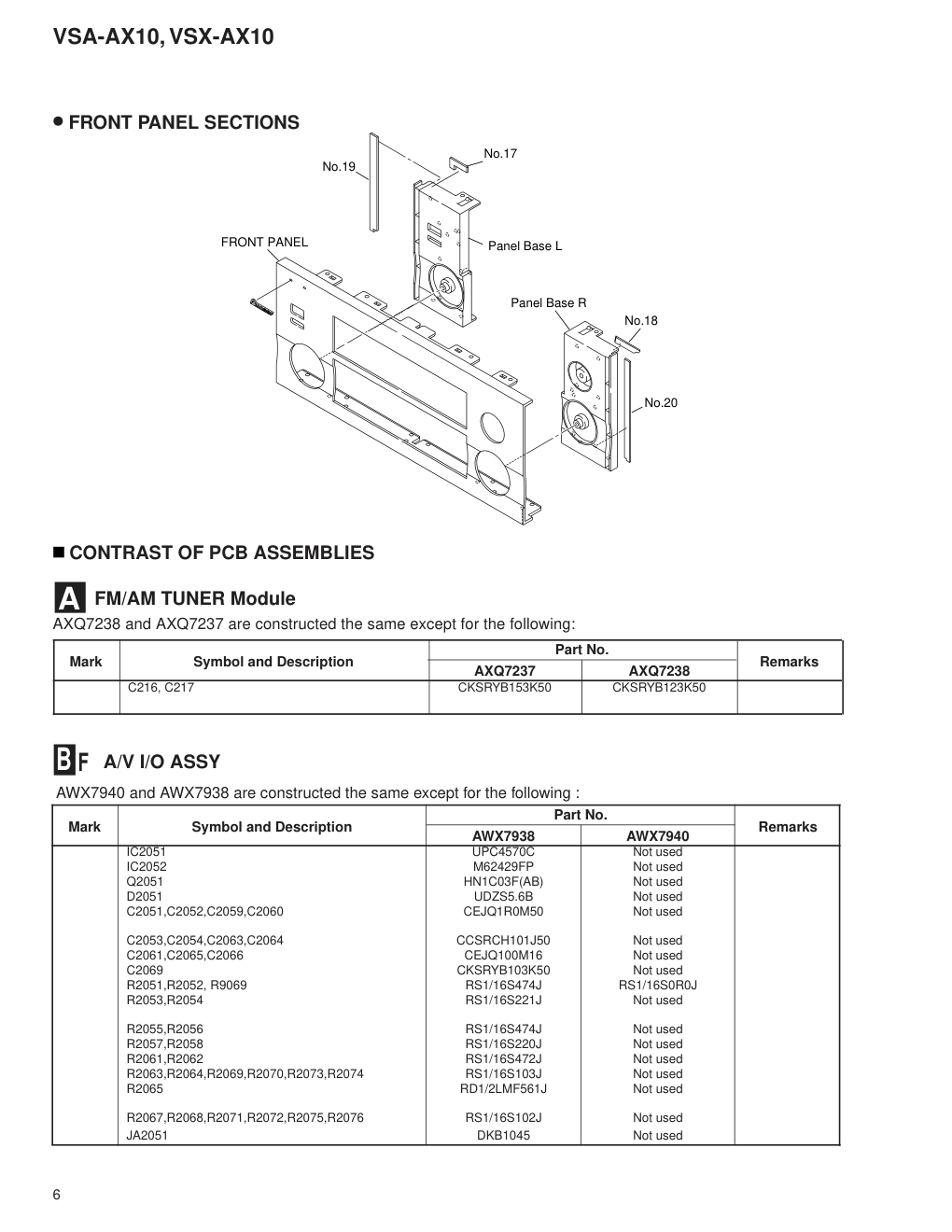 先锋PIONEER VSX-AX10电路图-5 先锋PIONEER VSX-AX10电路图-5