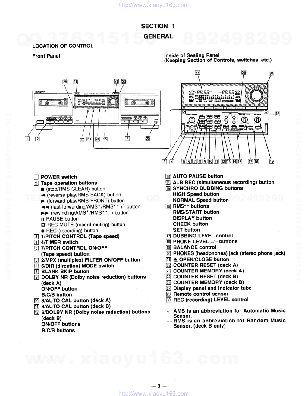 索尼SONY TC-WA9ES电路图-2