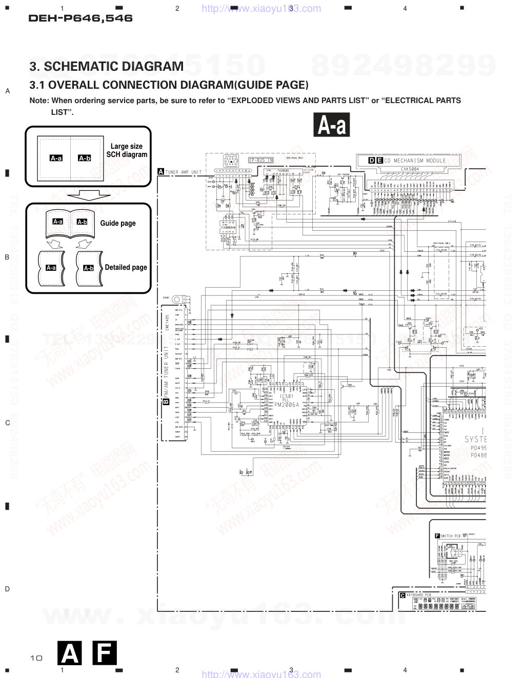 先锋PIONEER DEH-646ES电路图-9