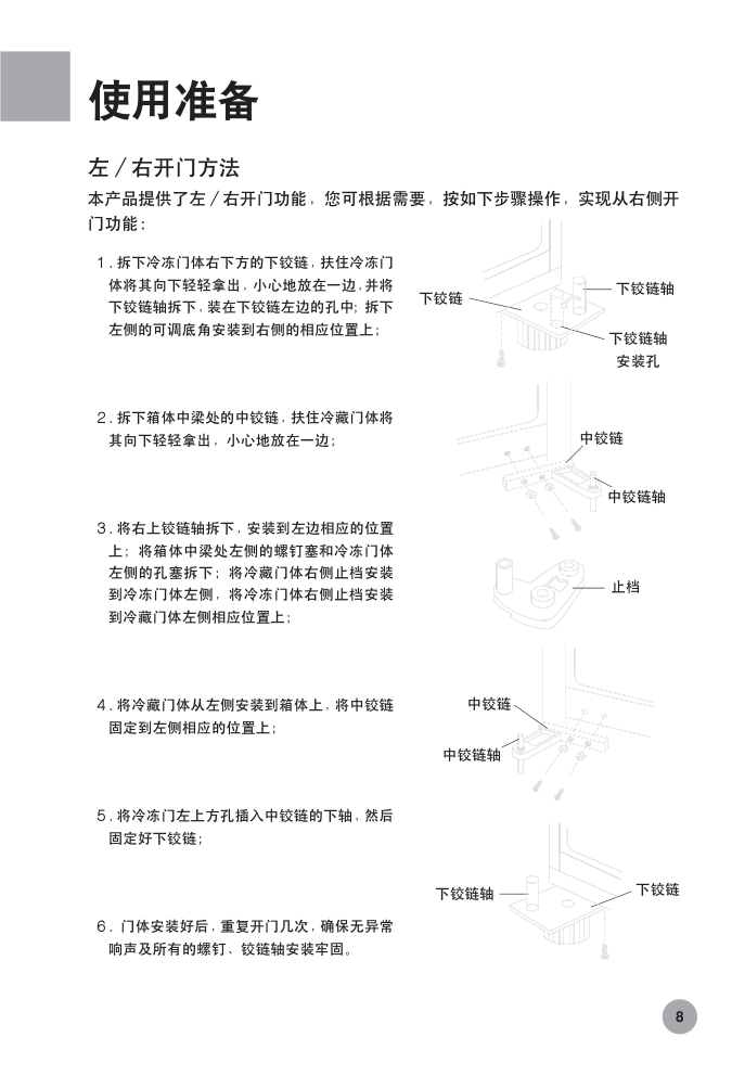 海尔节能冰箱BCD-188KA使用说明书-9 海尔节能冰箱BCD-188KA使用说明书-9