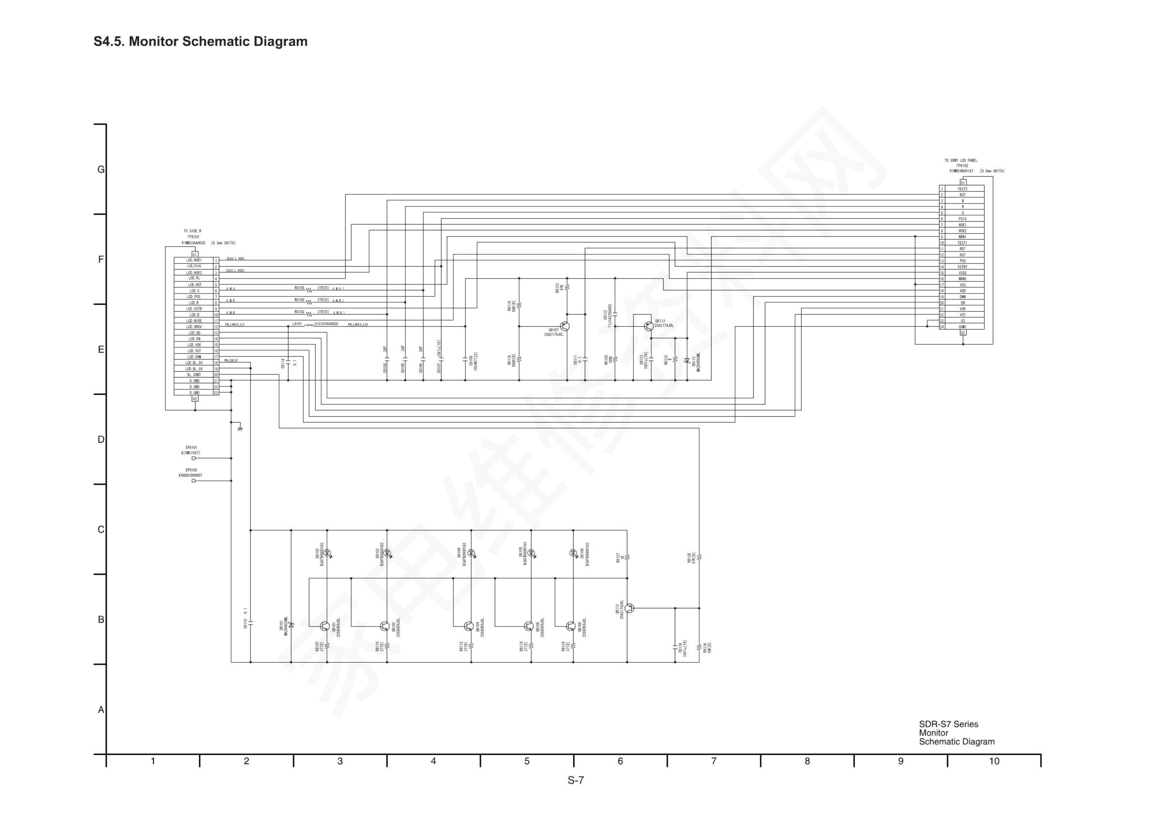 Panosonic SDR-S7PC数码摄像机图纸-3 Panosonic SDR-S7PC数码摄像机图纸-3