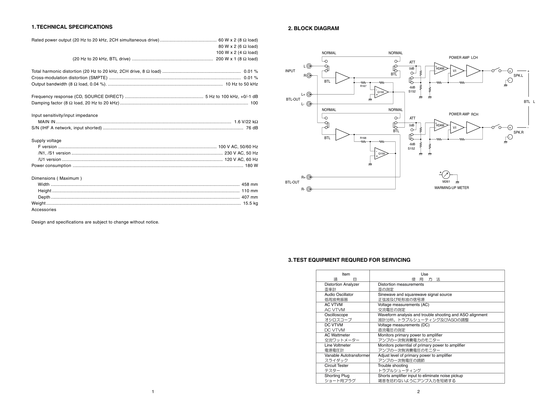 马兰士MARANTZ SM-17SA音响电路图-2