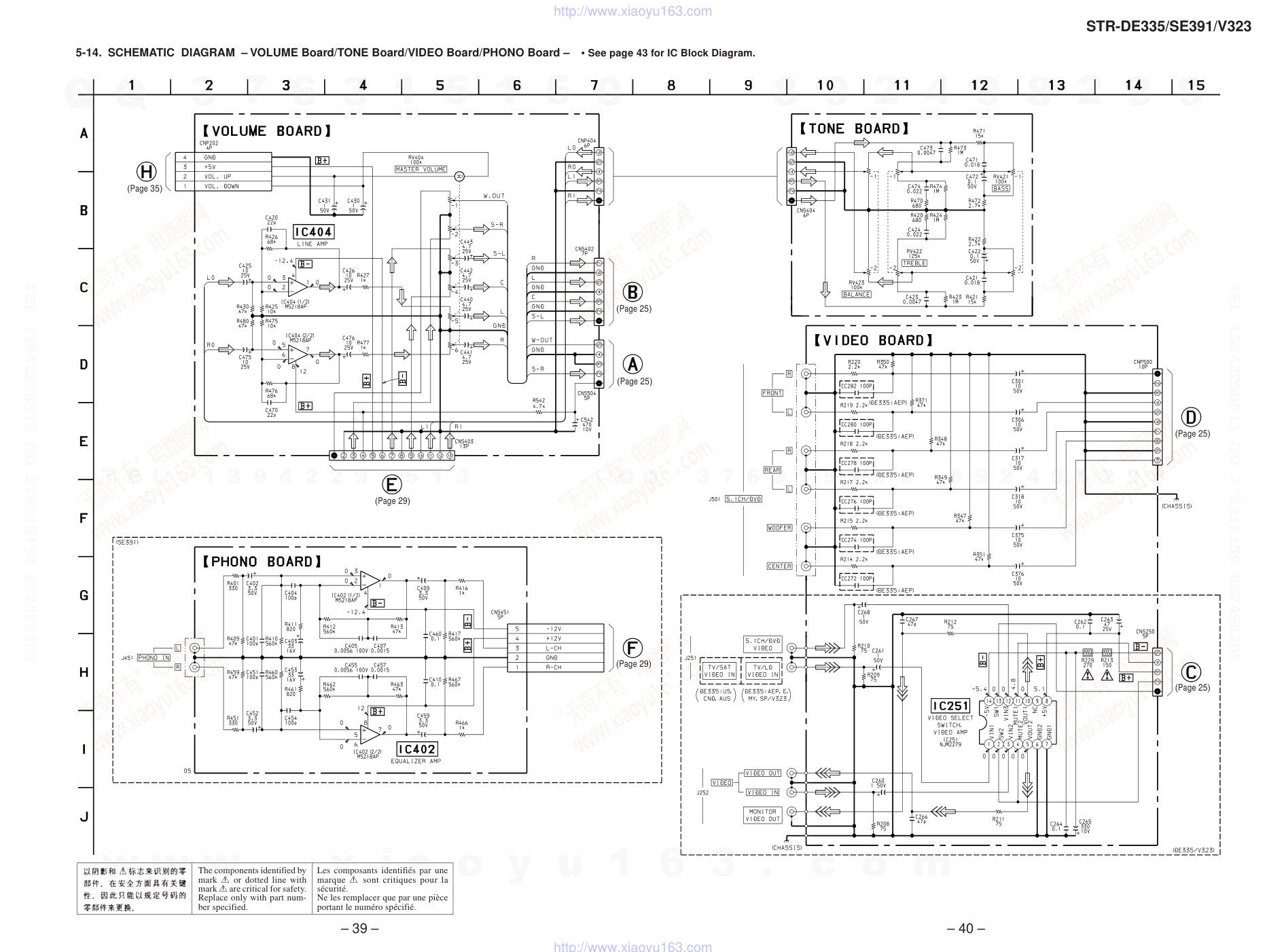 索尼SONY STR-SE381音响电路原理图(1)-9 索尼SONY STR-SE381音响电路原理图(1)-9