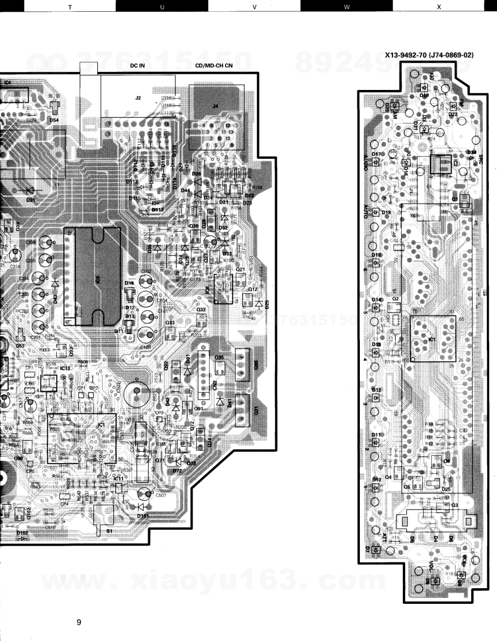建伍KENWOOD KRC-677R磁带录放机维修手册-9 建伍KENWOOD KRC-677R磁带录放机维修手册-9