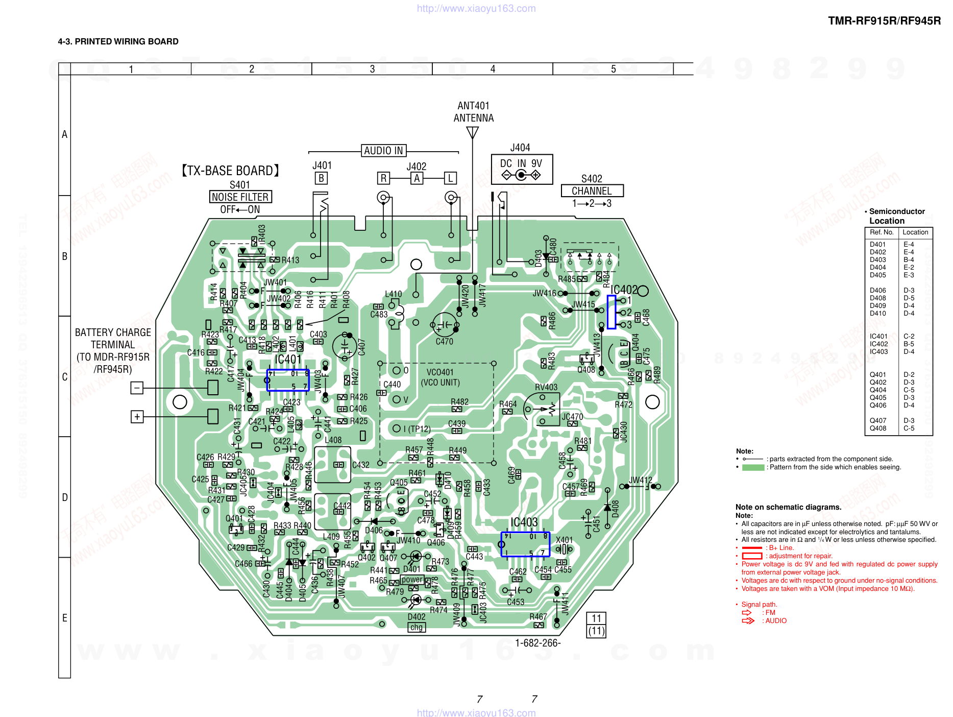 索尼SONY TMR-RF915R电路图-6