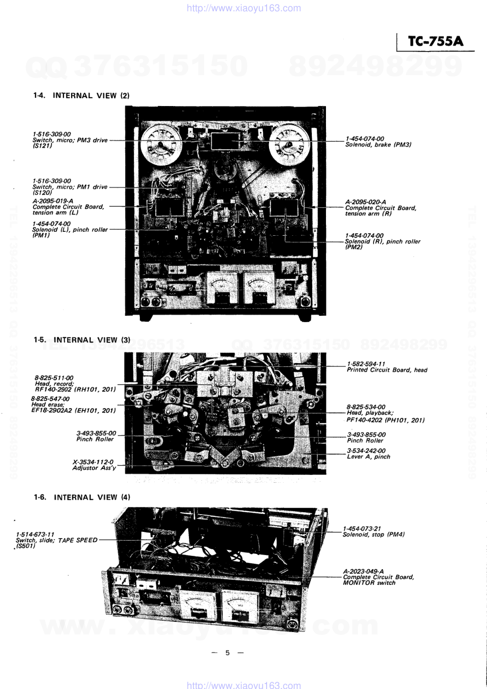 索尼SONY TC-755A电路图-4 索尼SONY TC-755A电路图-4