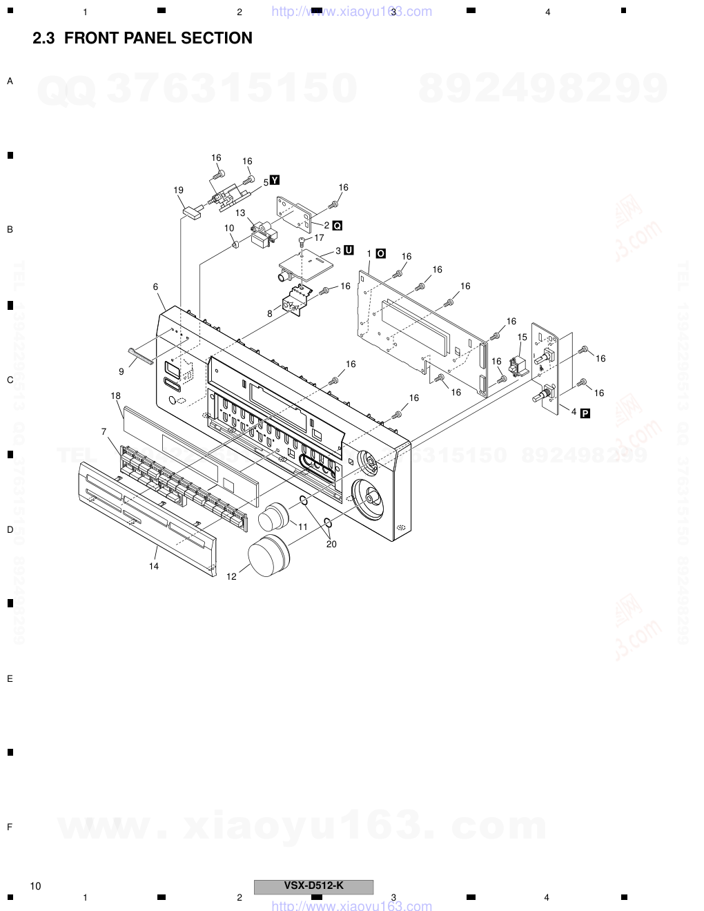 先锋PIONEER VSX-D512-S电路图-9 先锋PIONEER VSX-D512-S电路图-9