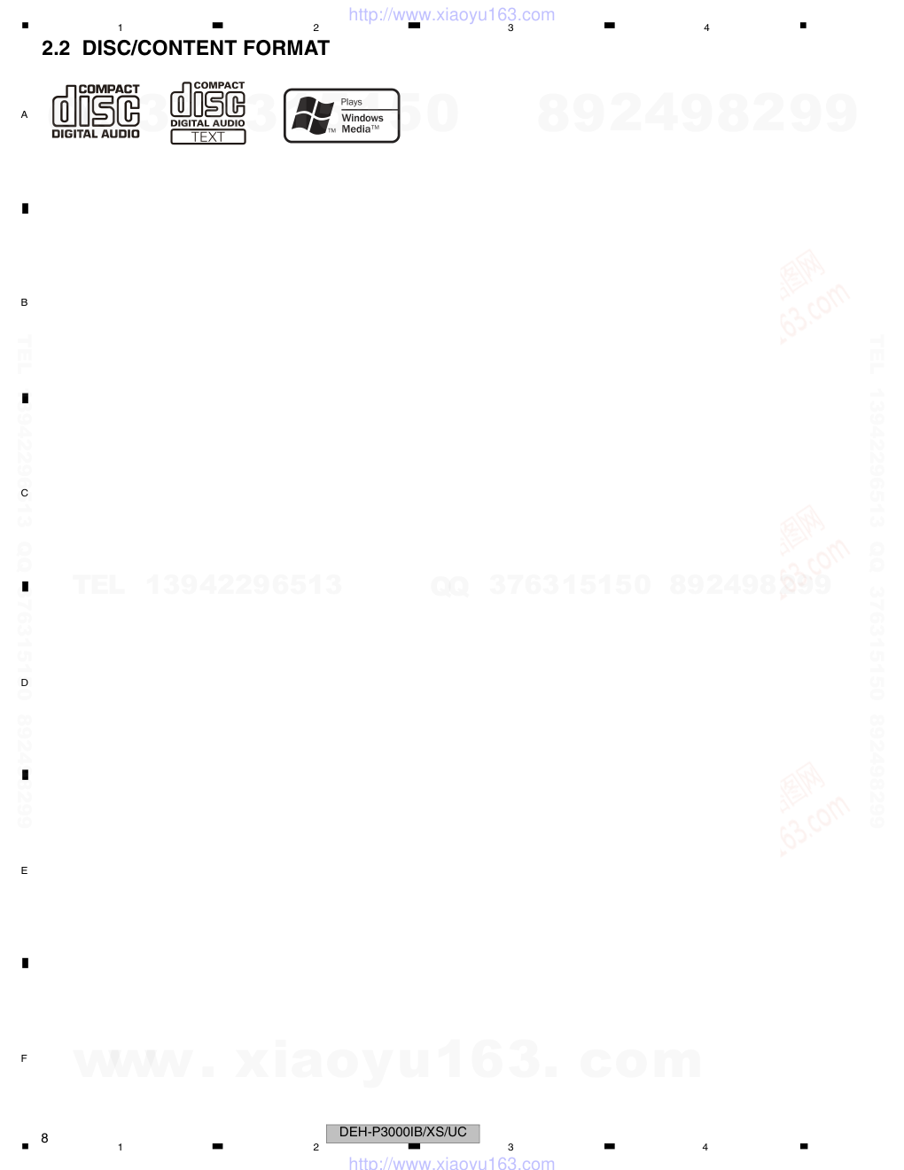 先锋PIONEER DEH-P3000IBXSES电路图-7