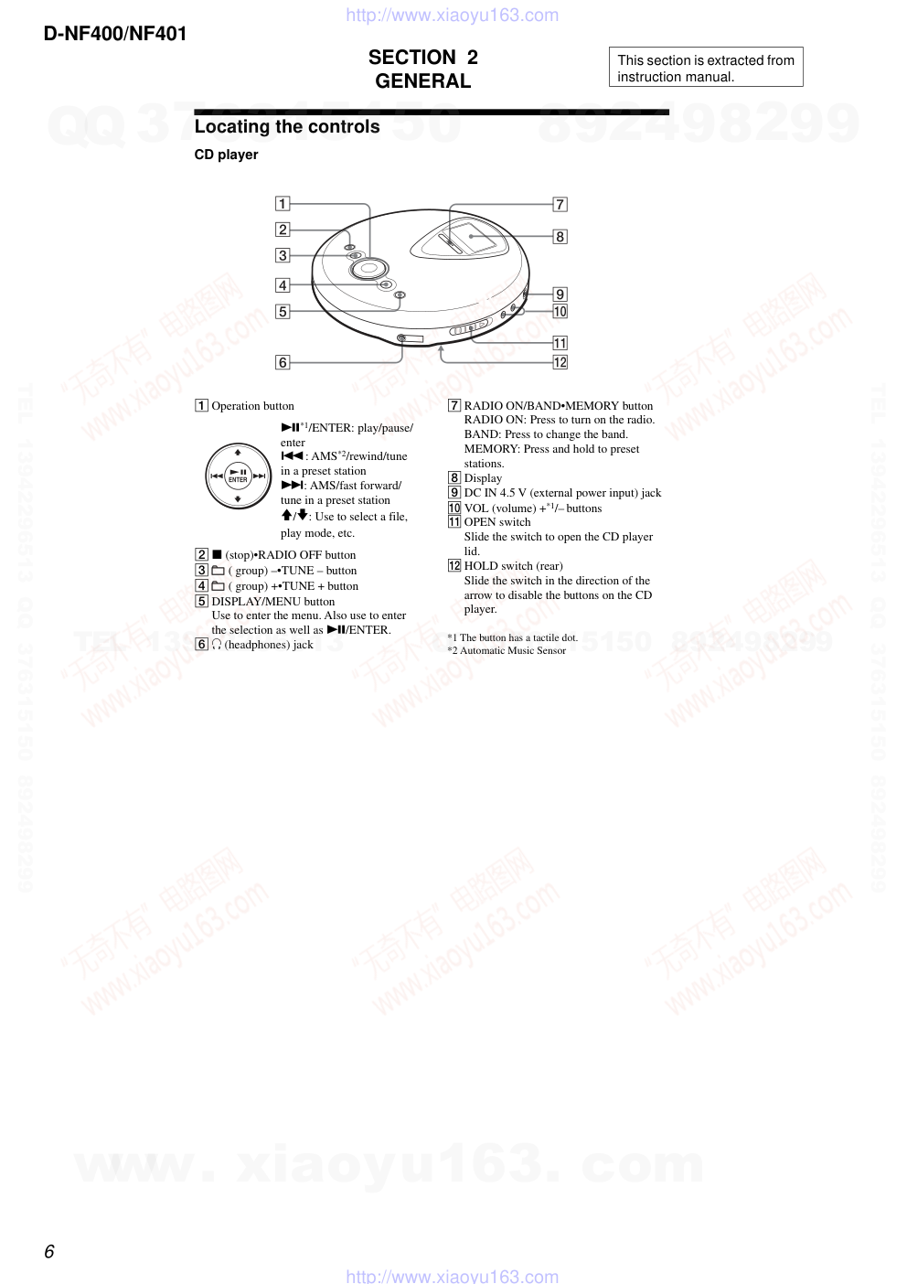 索尼SONY D-NF401音响电路图-5