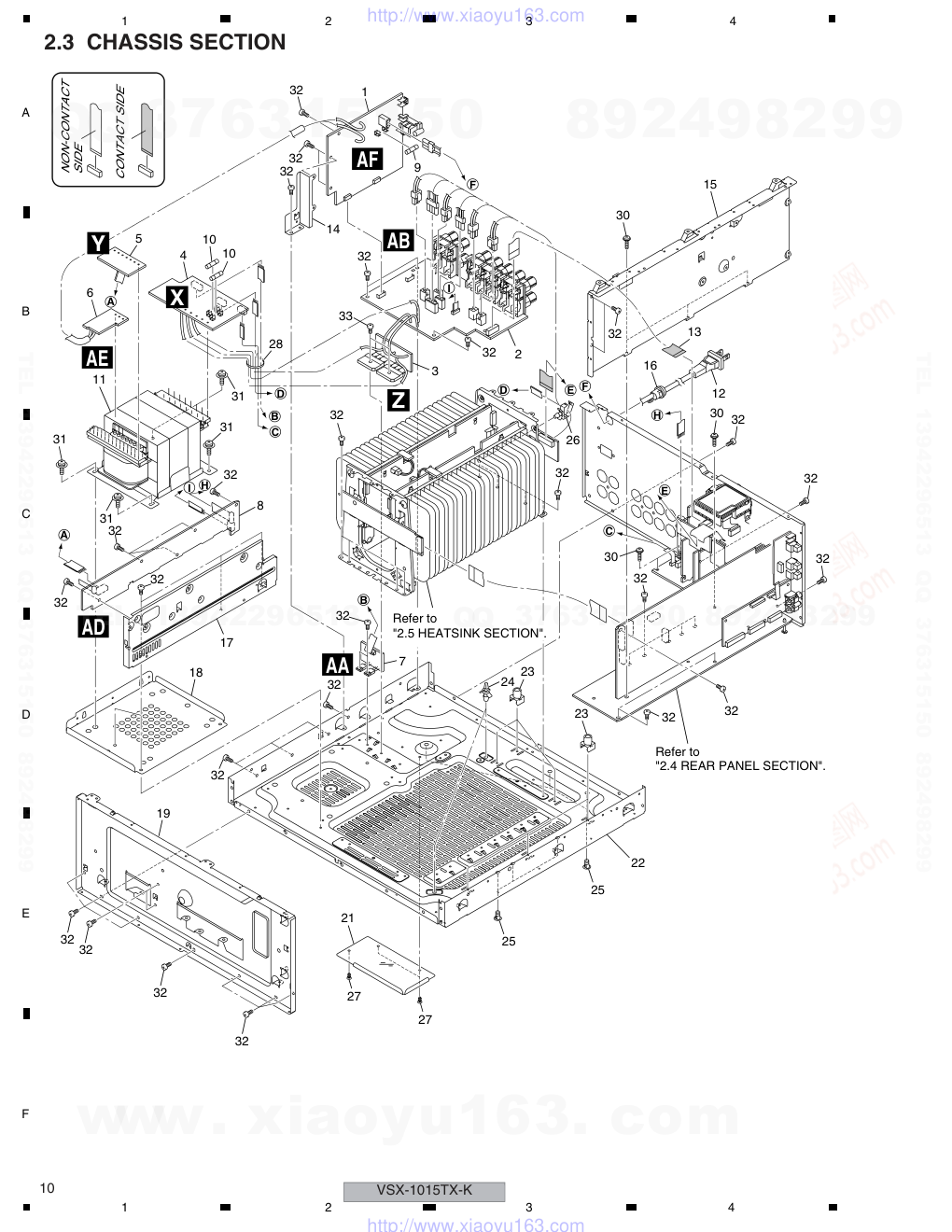 先锋PIONEER VSX-1015TX-S电路图-9 先锋PIONEER VSX-1015TX-S电路图-9