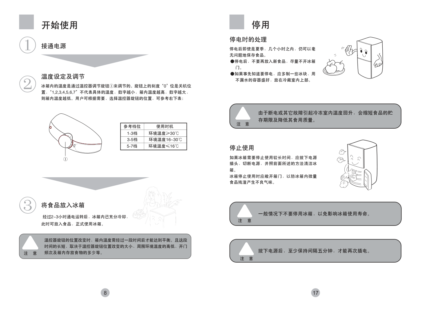 海尔冰箱BCD-195KCLC使用说明书-9 海尔冰箱BCD-195KCLC使用说明书-9
