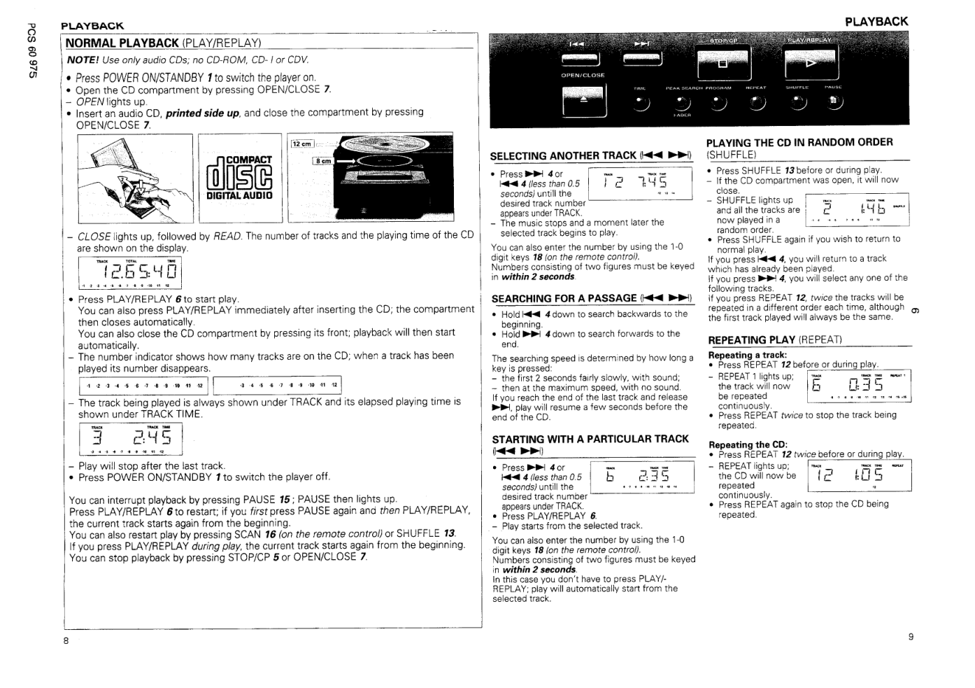 马兰士MARANTZ 74CD3605B音响电路图-5 马兰士MARANTZ 74CD3605B音响电路图-5