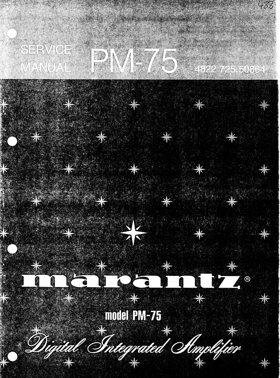 马兰士MARANTZ PM-75音响电路图-0