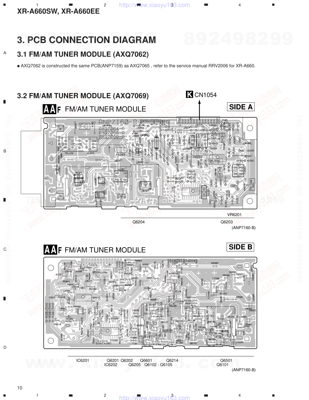 先锋PIONEER XR-A660SW电路图-9 先锋PIONEER XR-A660SW电路图-9