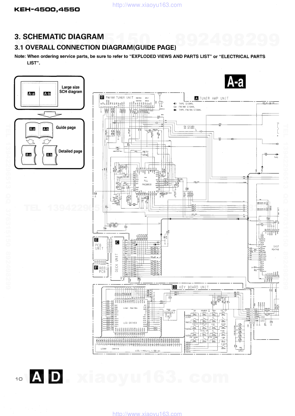 先锋PIONEER KEH-4550音响电路图-9
