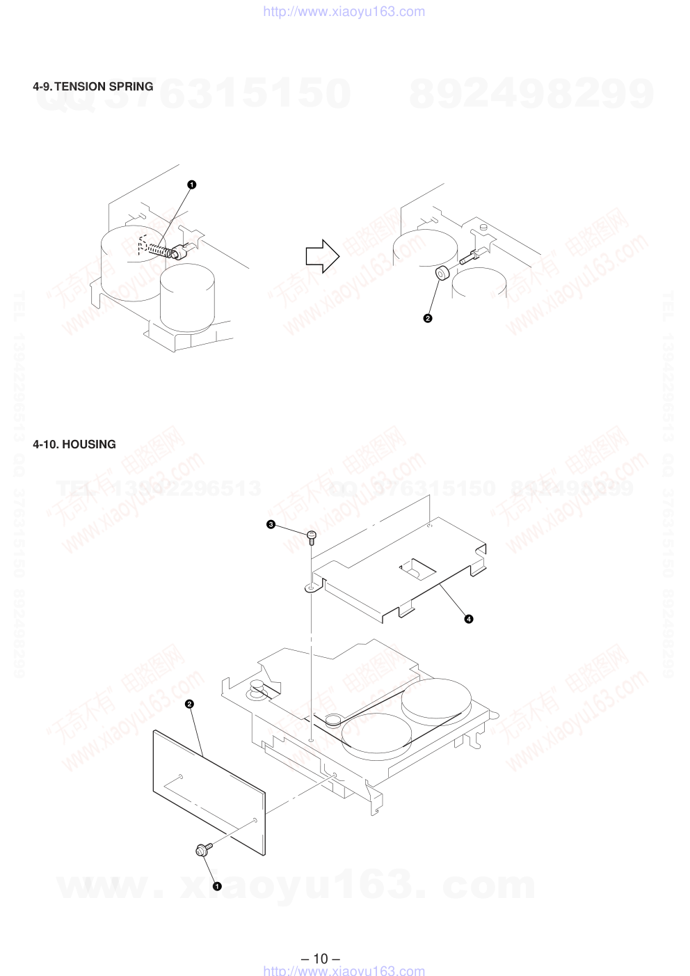 索尼SONY TC-TX101电路图-9 索尼SONY TC-TX101电路图-9