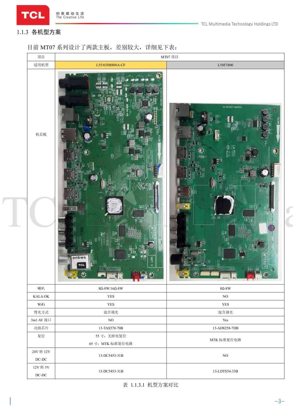 TCL L55F3800A液晶电视（MT07机芯）维修培训手册-5