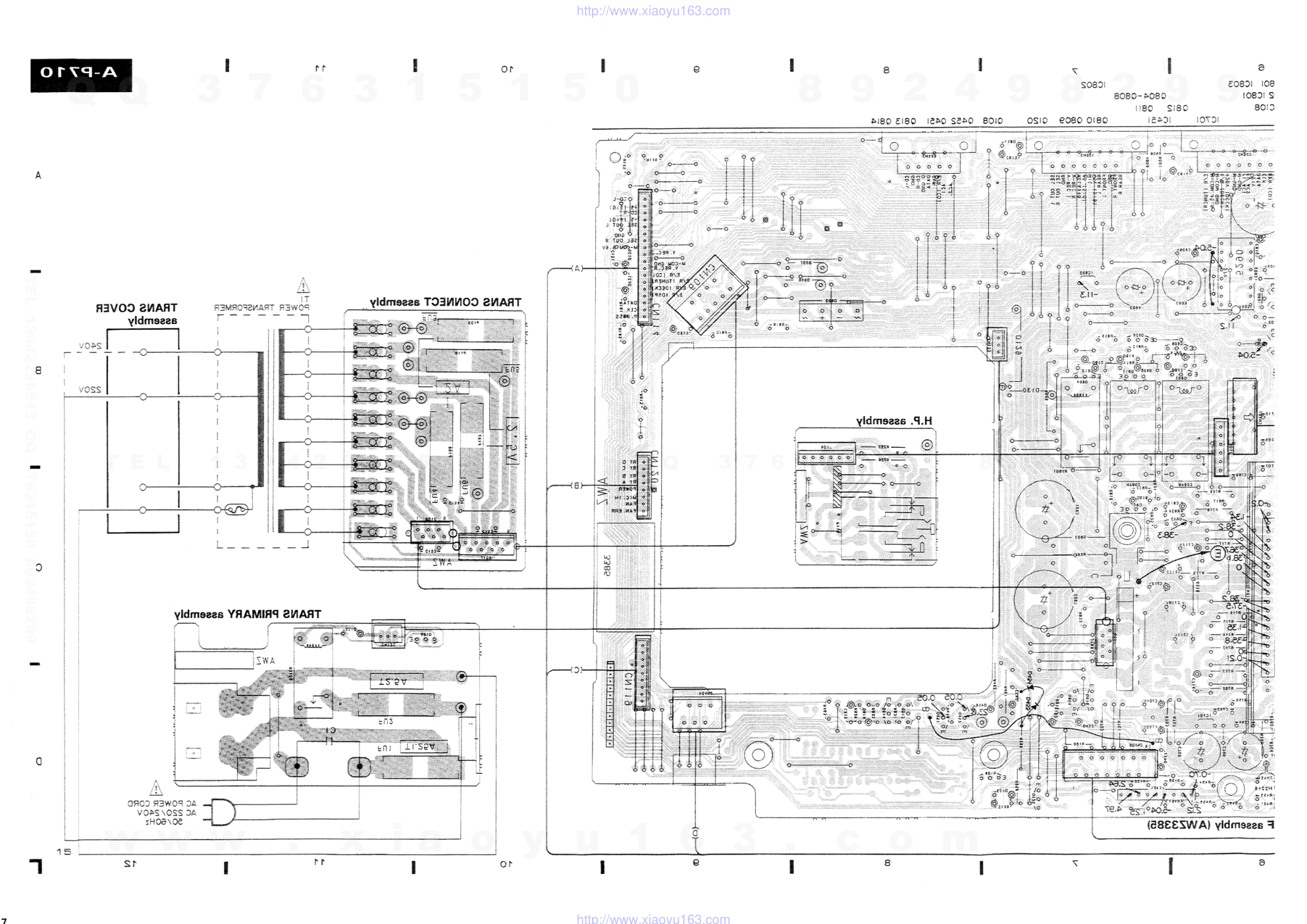 先锋PIONEER A-P510音响电路原理图-8