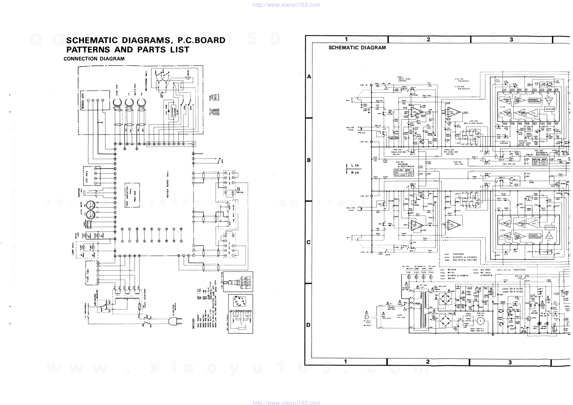 先锋PIONEER CT-3000电路图-9 先锋PIONEER CT-3000电路图-9