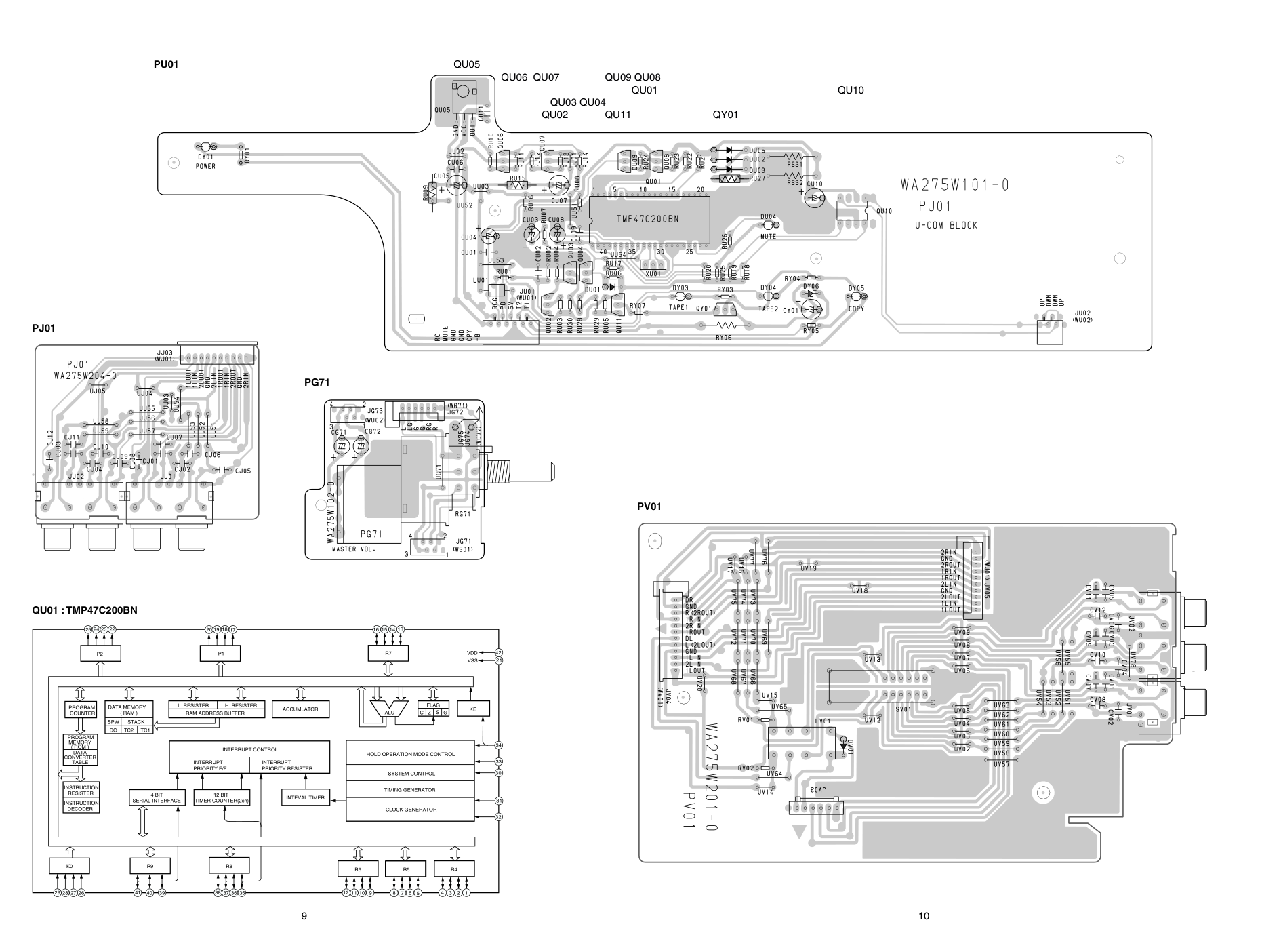 马兰士MARANTZ PM6010OSE音响电路图-7 马兰士MARANTZ PM6010OSE音响电路图-7