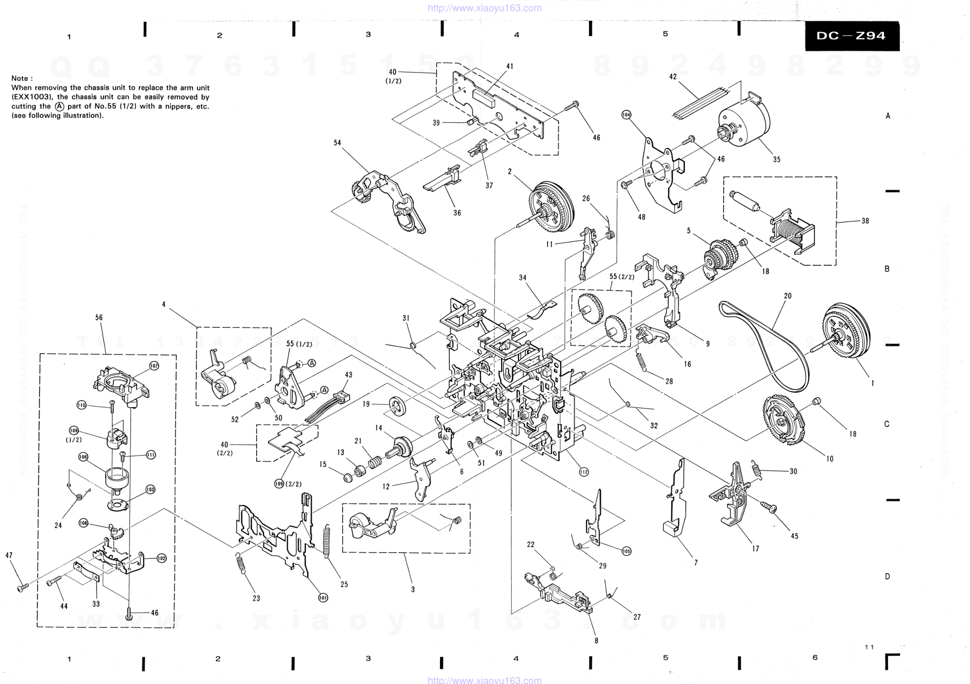 先锋PIONEER DC-Z94电路图-7 先锋PIONEER DC-Z94电路图-7