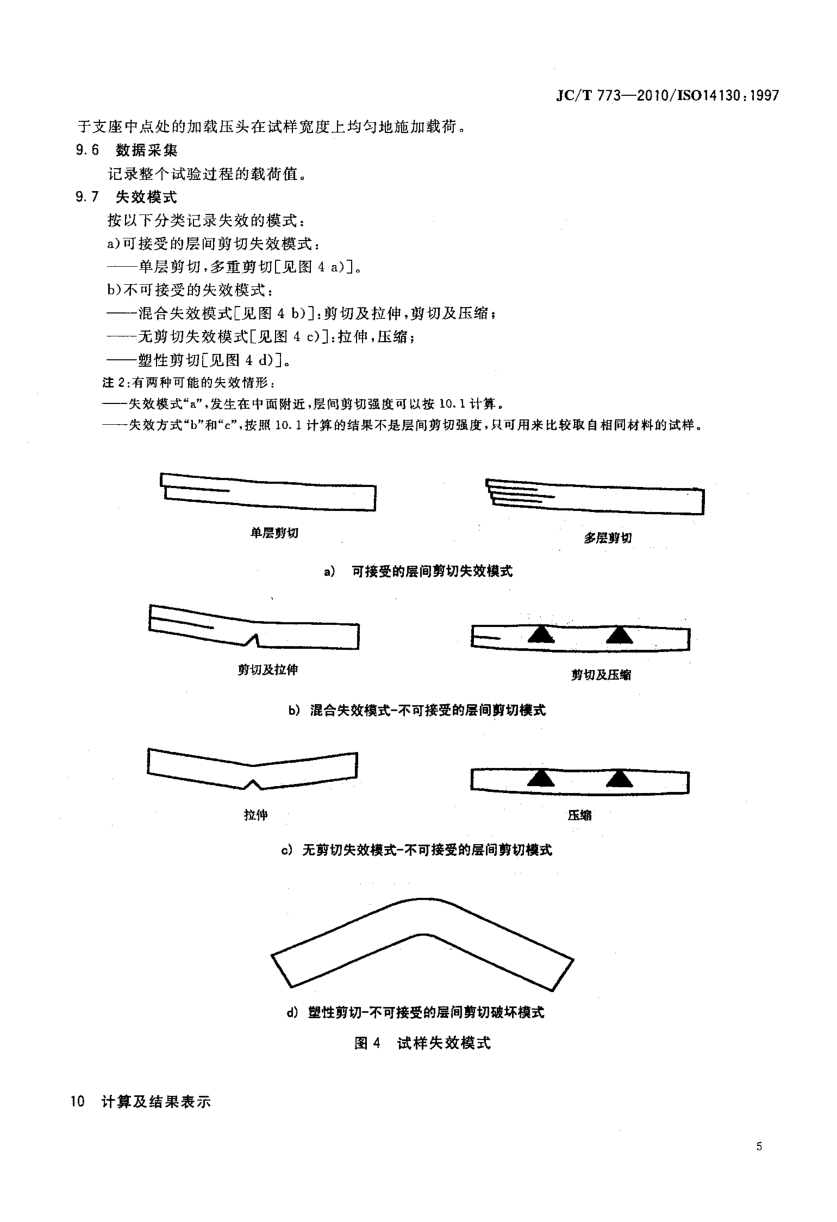 JCT 773-2010 纤维增强塑料 短梁法测定层间剪切强度-6